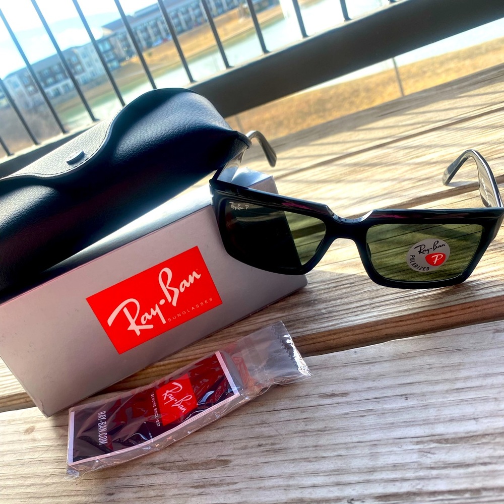 RayBans Inverness polarized sunglasses brand new